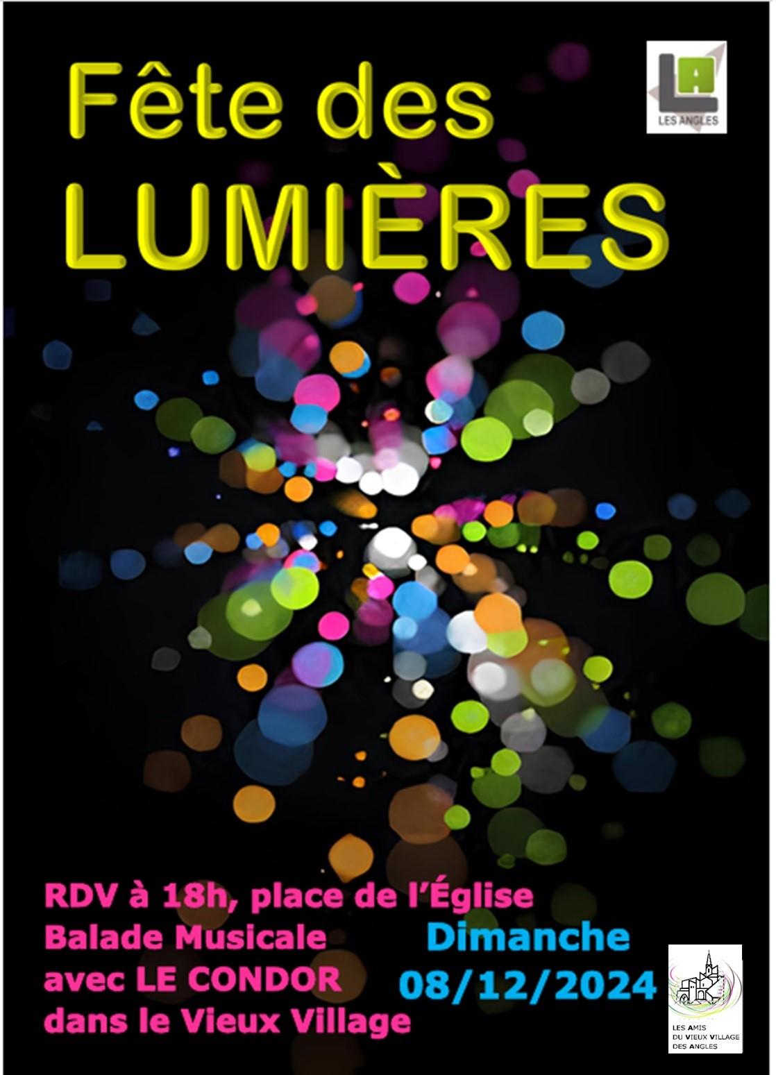 Affiche lumieres 2024